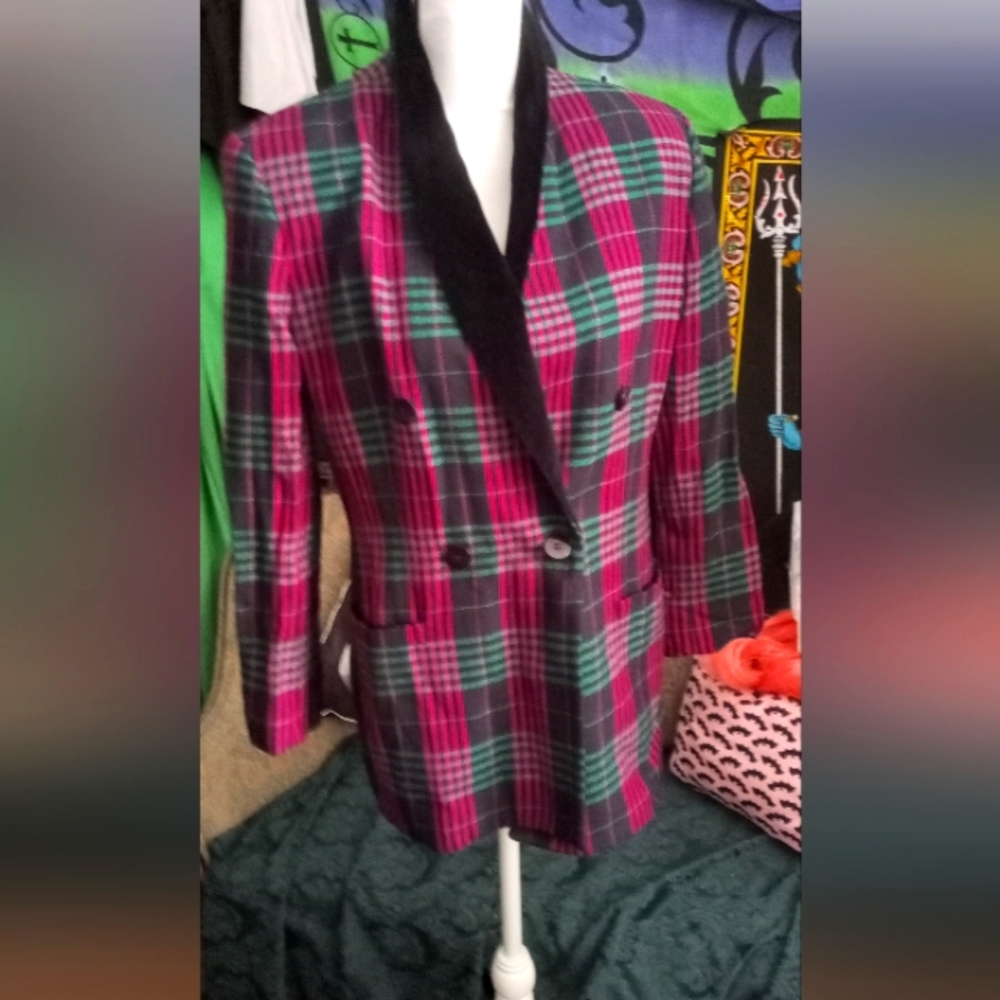 Punk Drag Jones New York Pinstripe Blazer